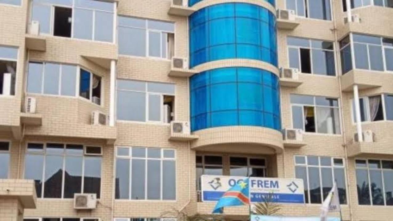 Le Bâtiment de l'Ogefrem à Kinshasa