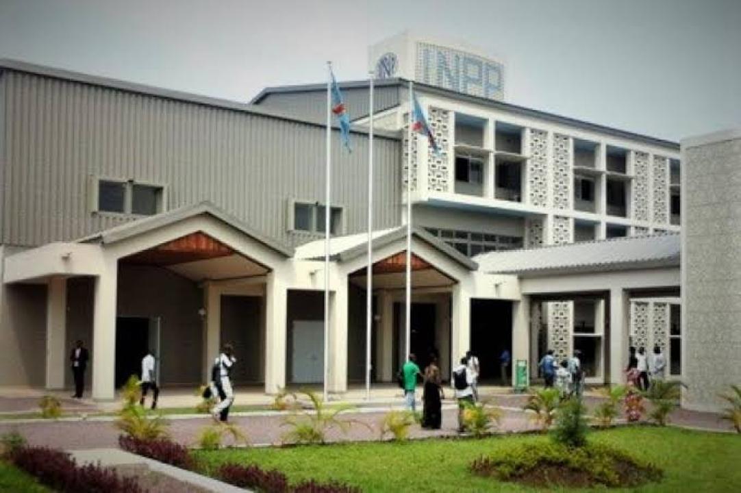 Le bâtiment de l'INPP à Kinshasa 