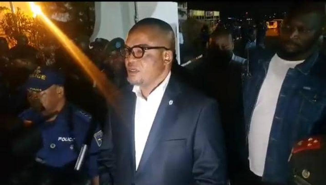 En tête de la délégation ministérielle, le VPM Peter Kazadi Kankonde acceuilli à Goma pour s'enquérir de la situation après le carnage.