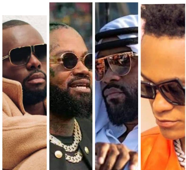 Gims, Ferré Gola, Fally Ipupa et Innoss'b.