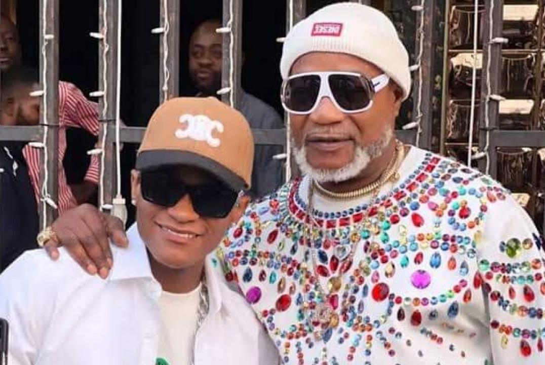Innoss'b et Koffi Olomide à Kinshasa.
