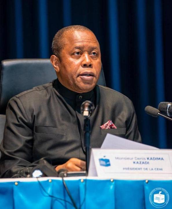 Le Président de la CENI, Denis Kadima.