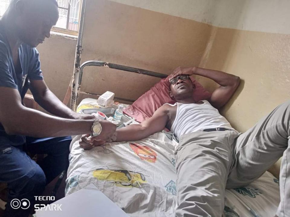 Le député national Daniel Safu alité dans un centre hospitalier à Kinshasa.