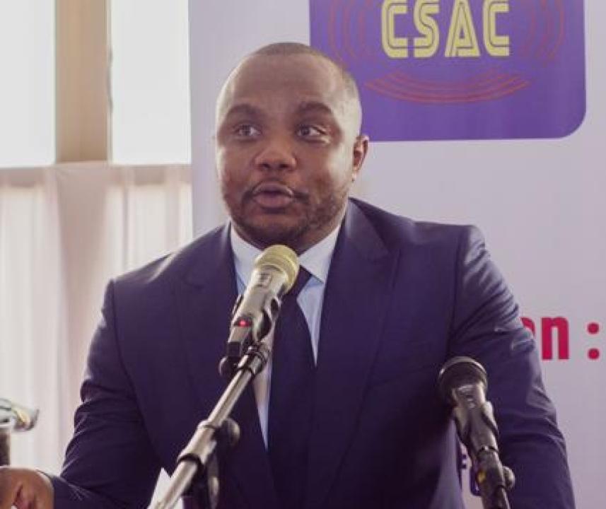 Christian Bosembe, président du CSAC.
