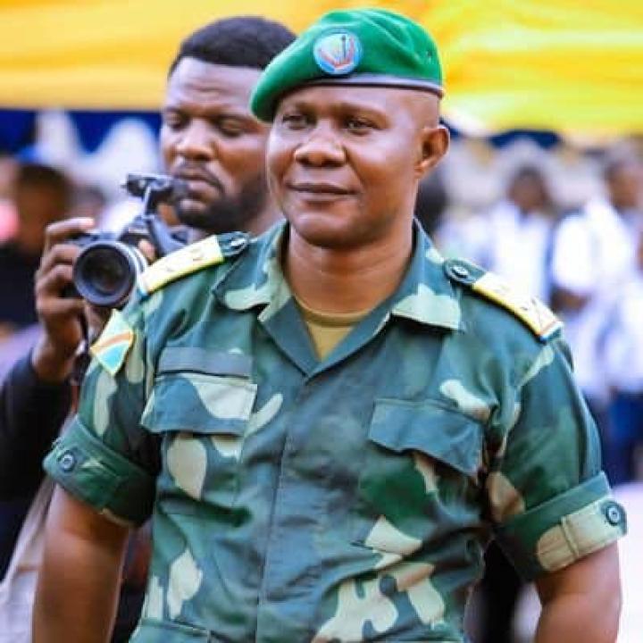 Le lieutenant-colonnel Njike Kaiko, Guillaume porte-parole du gouverneur militaire du Nord-Kivu