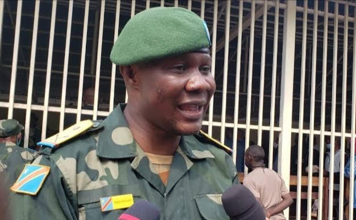 Le porte-parole du gouverneur militaire le lieutenant-colonel Guillaume Njike [photo d'illustration]