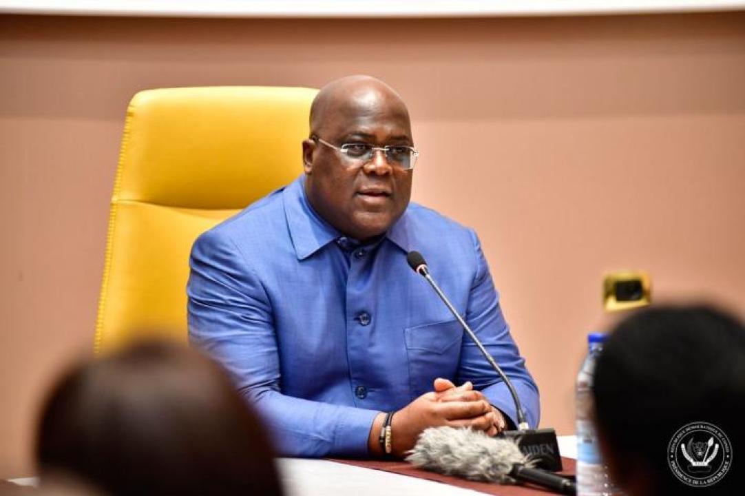 Félix Tshisekedi, Président de la République démocratique du Congo (RDC).