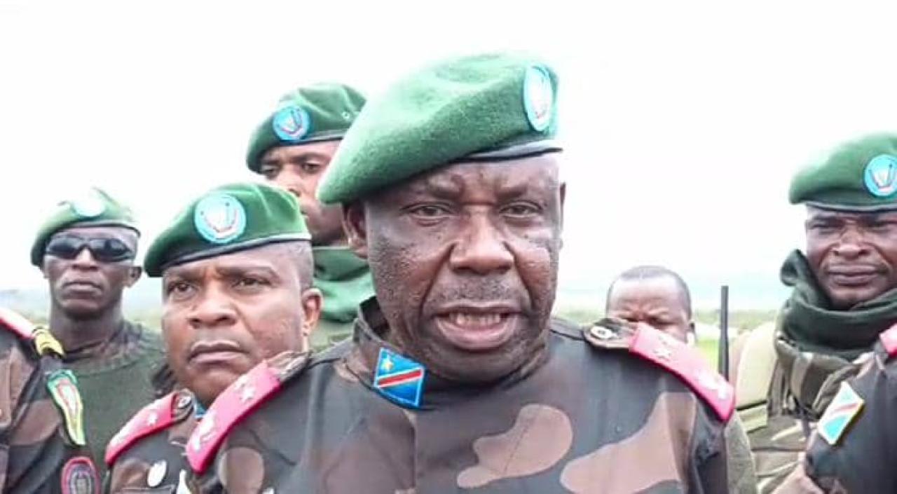 Le Gouvernement militaire a.i en mission d'inspection dans les positions stratégiques des FARDC dans le territoire de Nyiragongo