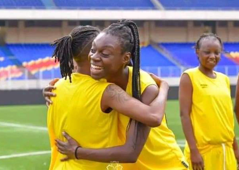 Les Léopards dames de la RDC lors d'une séance d'entraînement au stade des martyrs. [Photo d'illustration]
