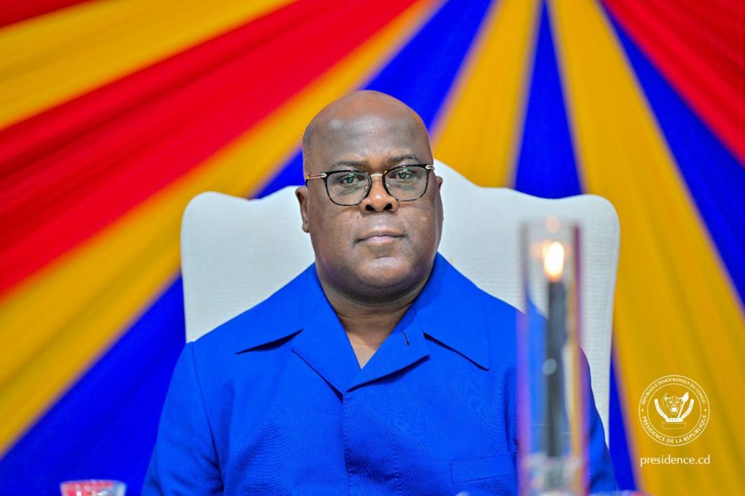 Le chef de l'État, Félix-Antoine Tshisekedi Tshilombo 