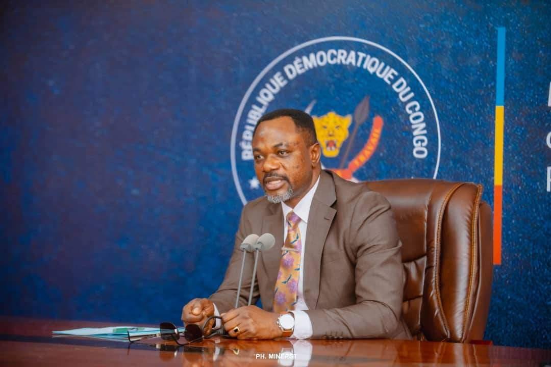 Le ministre de l'EPST, Tony Mwaba