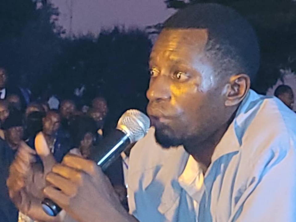 Le condamné Jonas Bikwayi