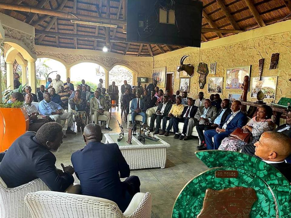 Les représentants des associations socio-culturelles chez Moïse Katumbi
