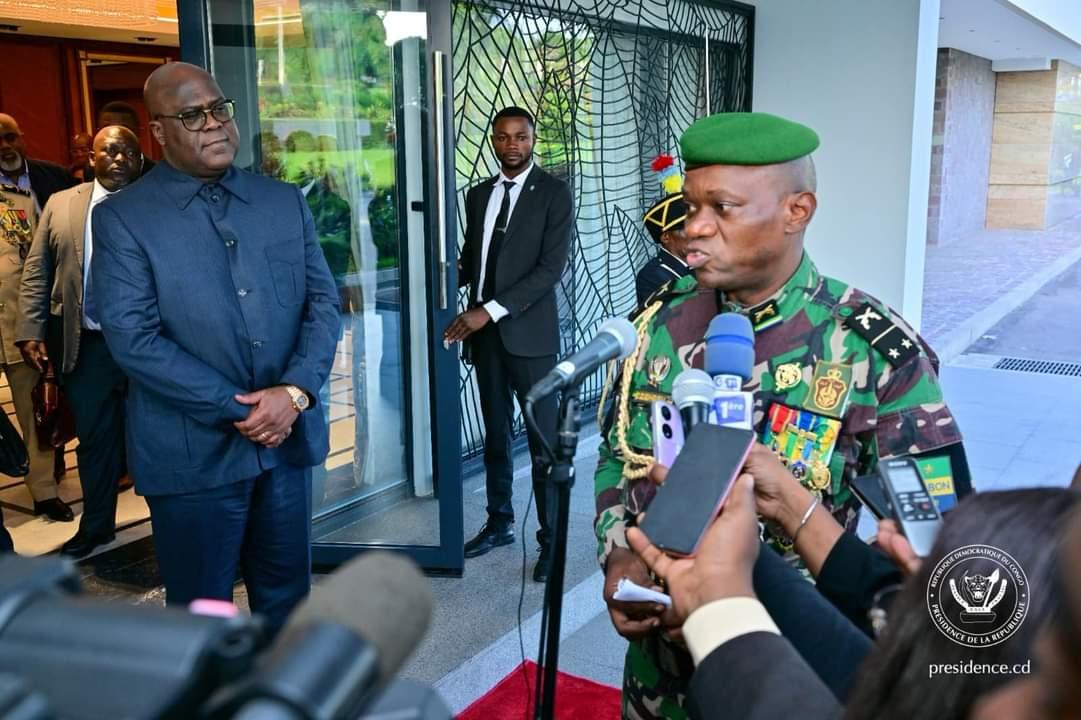 Général Bruce Oligui Nguema, chef d'État du Gabon