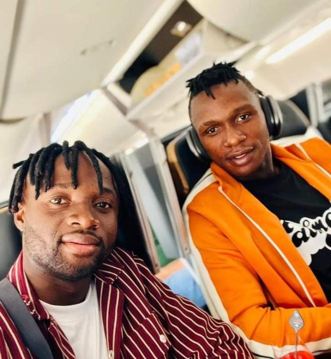 Fiston Mayele et Baggio Siadi. [Photo d'illustration]