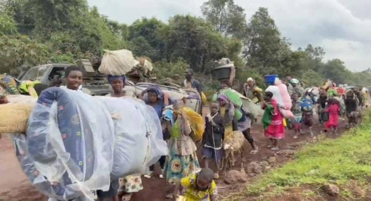 Les populations fuyant les affres du M23 au Nord-Kivu [Photo d'illustration]