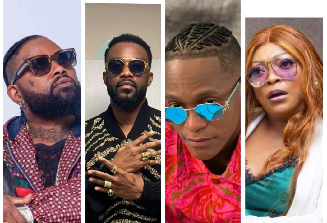 Ferré Gola, Fally Ipupa, Innoss'b et Sila Bisalu. [Photo d'illustration]