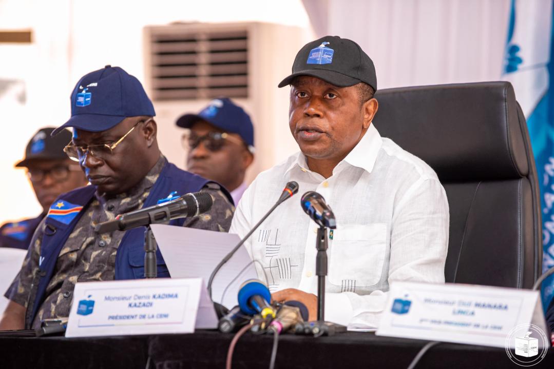 Le Président de la Commission électorale nationale indépendante, Denis Kadima Kazadi