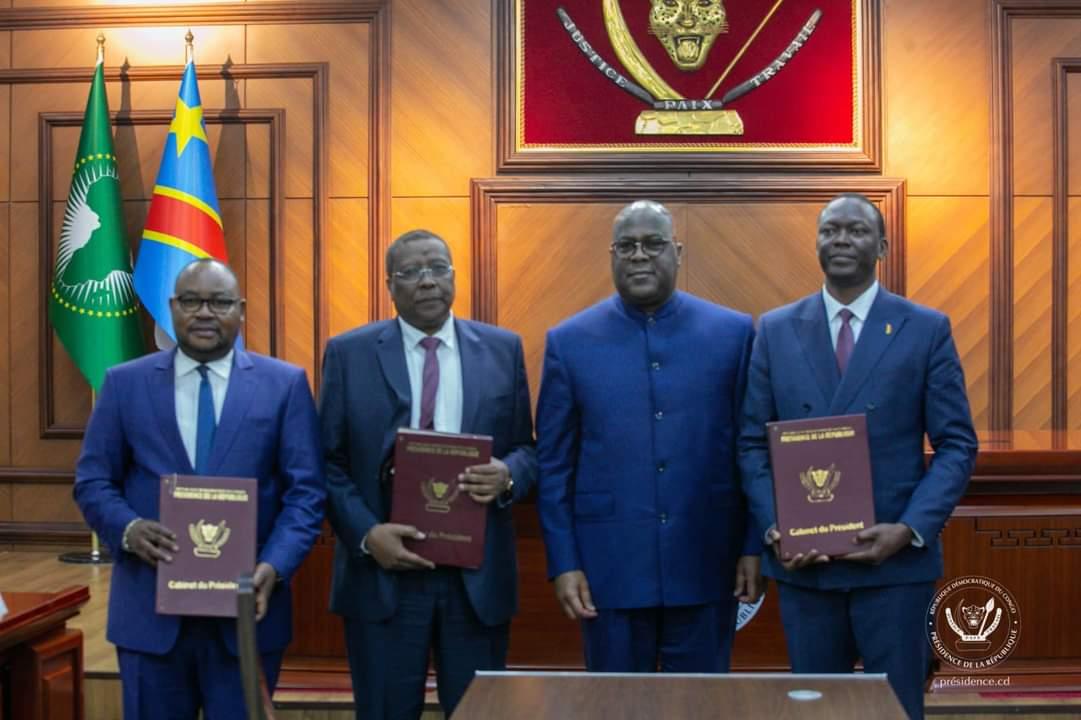 Le chef de l'État congolais a, en sa qualité de facilitateur, ce mardi 31 octobre à Kinshasa, présidé la cérémonie de signature d'un accord de principe entre le gouvernement Tchadien et le parti politique d'opposition dénommé " les Transformateurs