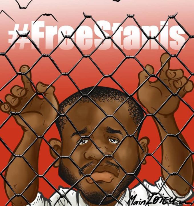 Affiche de campagne #Free_Stanis