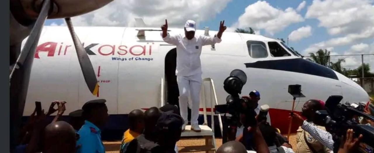 RDC: Martin Fayulu est arrivé à Tshikapa