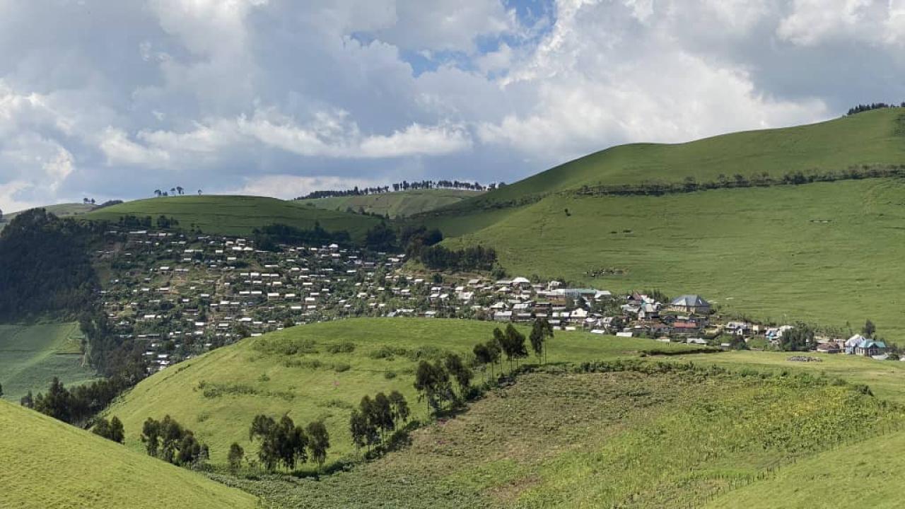 L'un des villages du territoire de Masisi au Nord-Kivu [photo d'illustration]