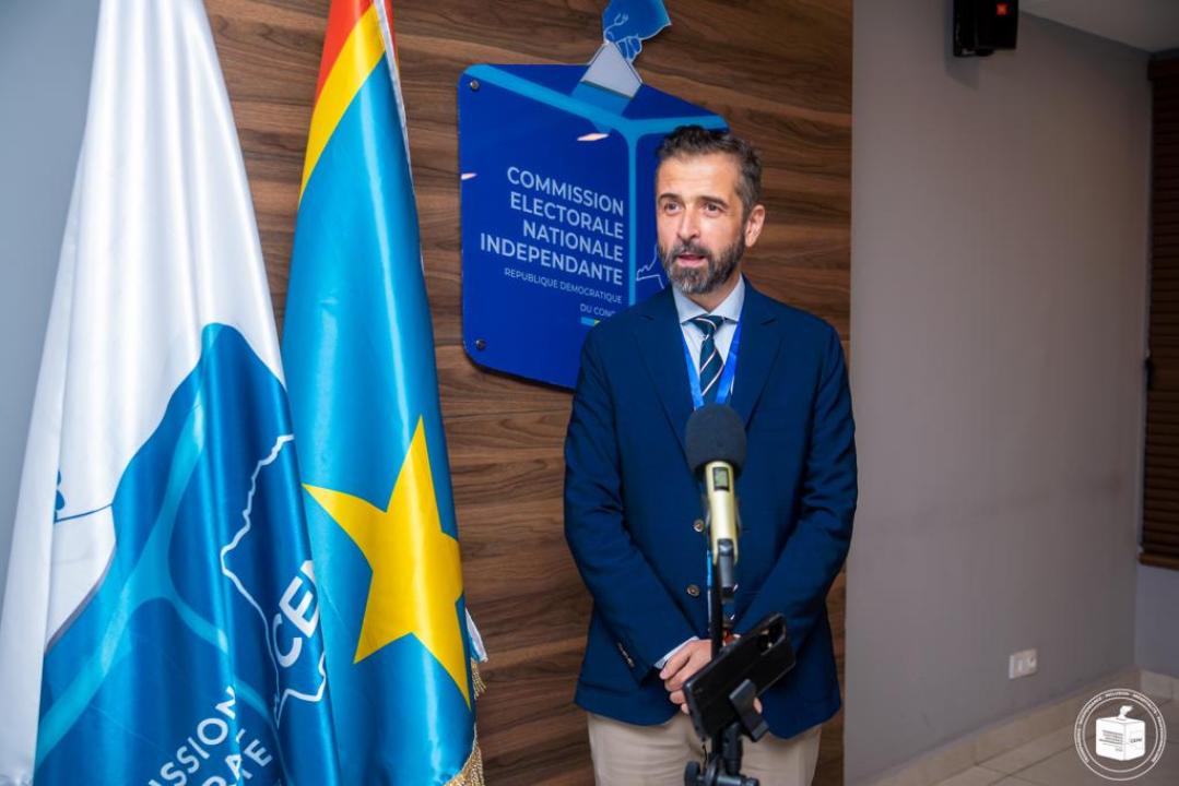 M. Stéphane Mondon, député et chef de la mission d'observation électorale de l'UE