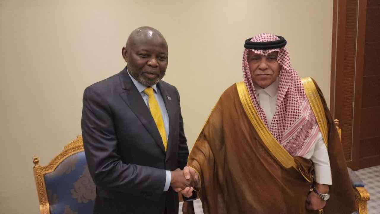Le VPM congolais de l'économie, Vital Kamerhe et Mohamed Ben Salmane, Premier ministre Saoudien.
