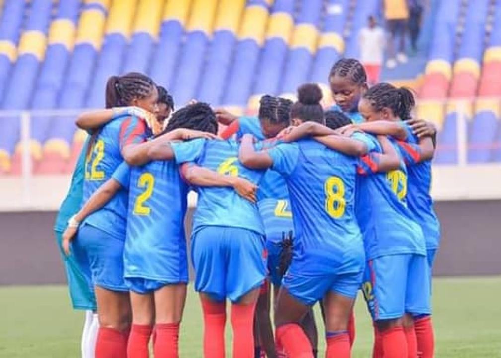 Les Léopards dames U20 lors d'une rencontre disputée au Stade des Martyrs. [Photo d'illustration]