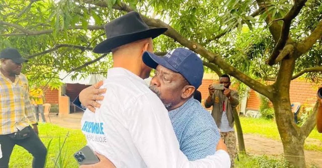 Moïse Katumbi et Franck Diongo, deux ténors de l'opposition congolaise