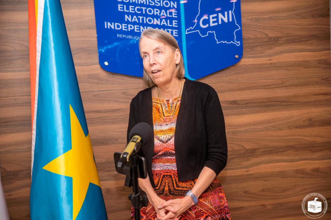 L'ambassadeur des USA en RDC, Mme Lucy Tamlyn