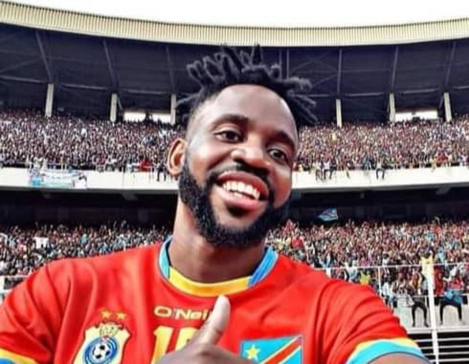 Cédric Bakambu lors d'une rencontre des Léopards de la RDC au stade des martyrs. [Photo d'illustration]