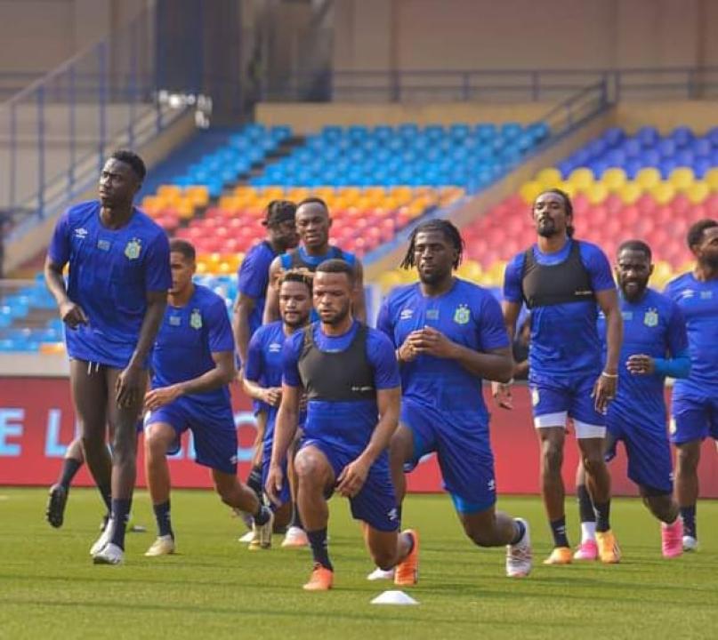 Les Léopards de la RDC en pleine séance d'entraînement au Stade des Martyrs. [Photo d'illustration]