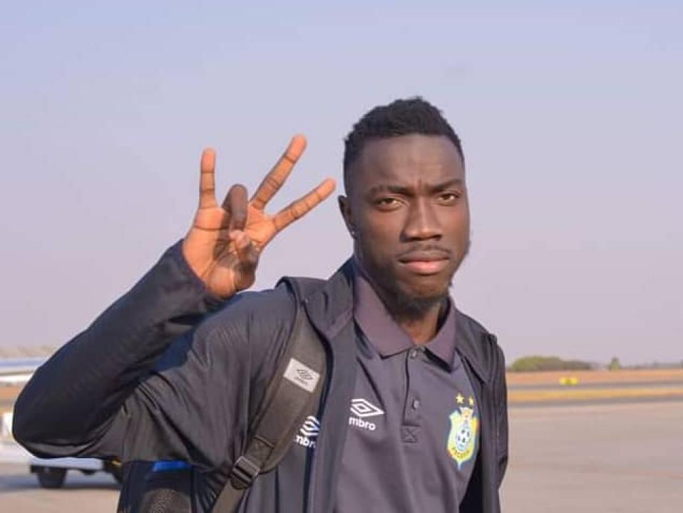 L'attaquant des Léopards, Silas Katompa à l'aéroport international de N'djili. [Photo d'illustration]