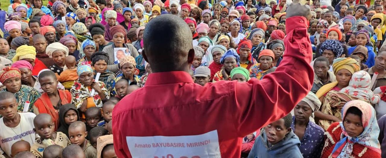 Amato Bayubasire, candidat N°20 à Walungu