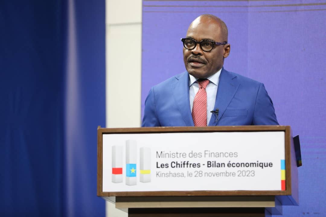Le ministre des Finances Nicolas Kazadi