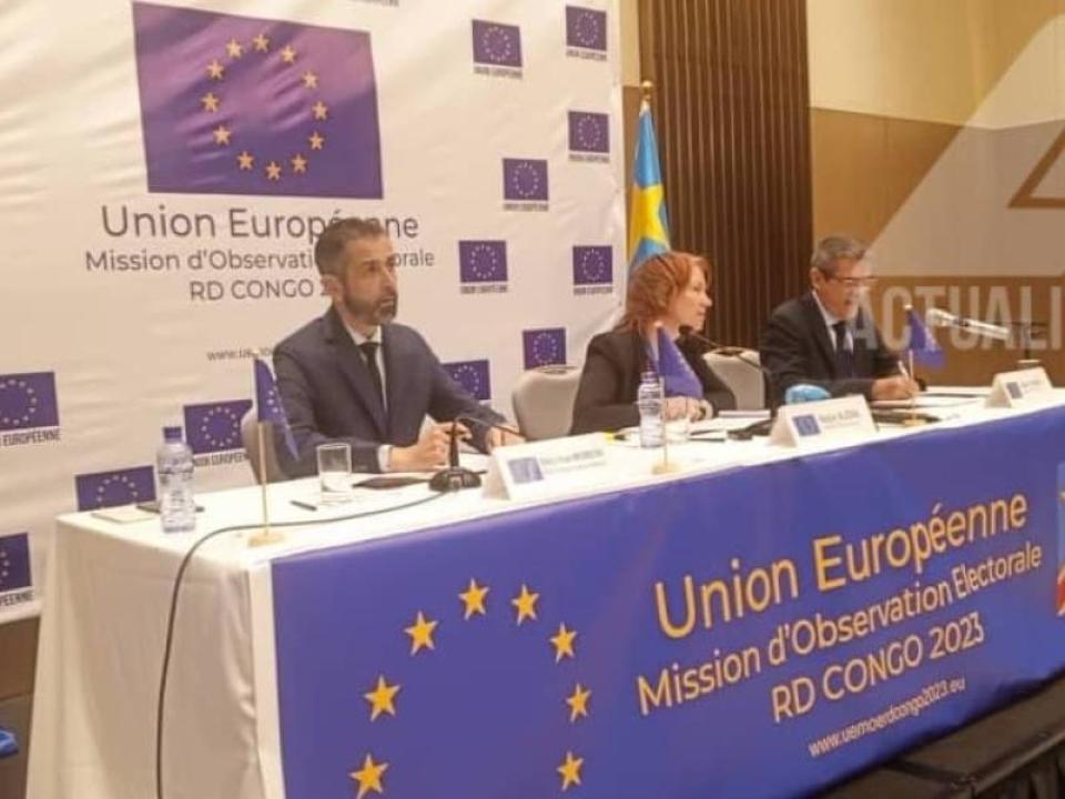 Une mission d'observation électorale de l'Union Européenne en RDC