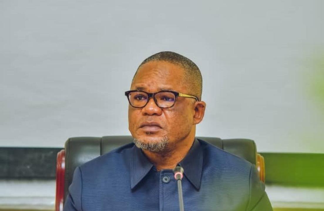 Le VPM de l'intérieur et sécurité, Me Peter Kazadi