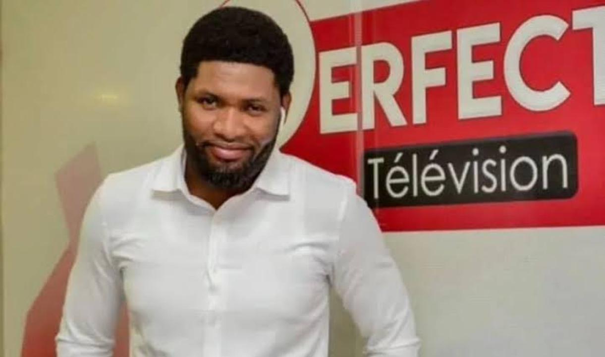 Le journaliste Peter Tiani, patron de Perfect TV.