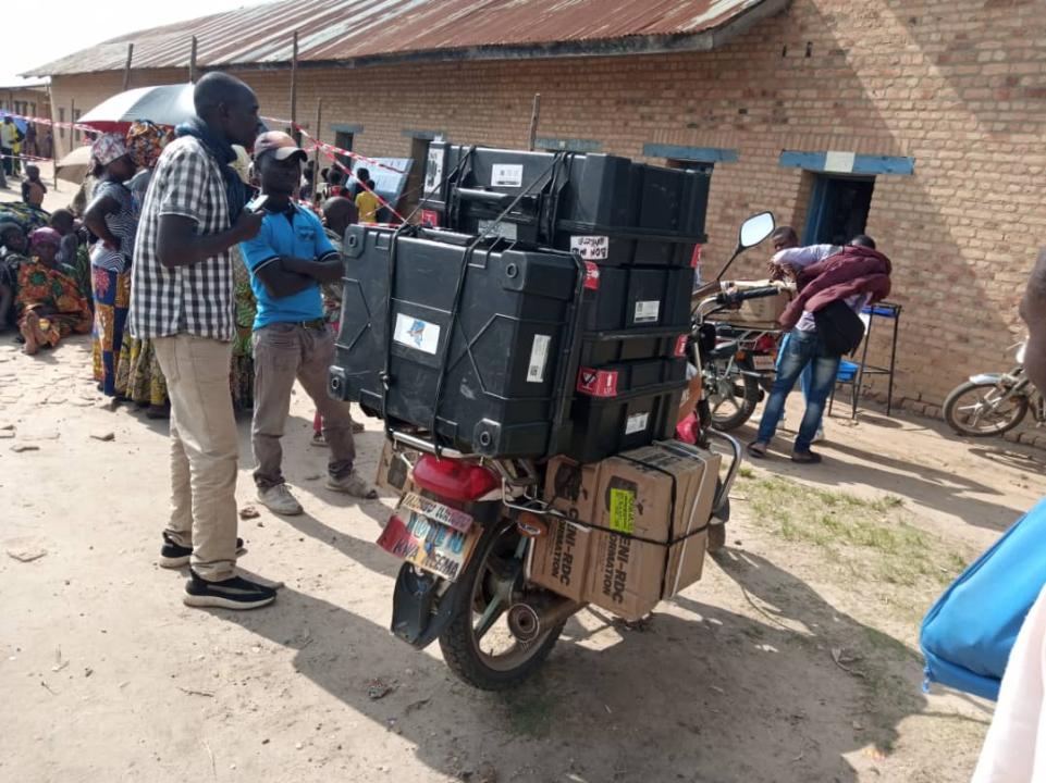 Déploiement des kits électoraux dans le territoire de Lubero au Nord-Kivu [photo d'illustration]