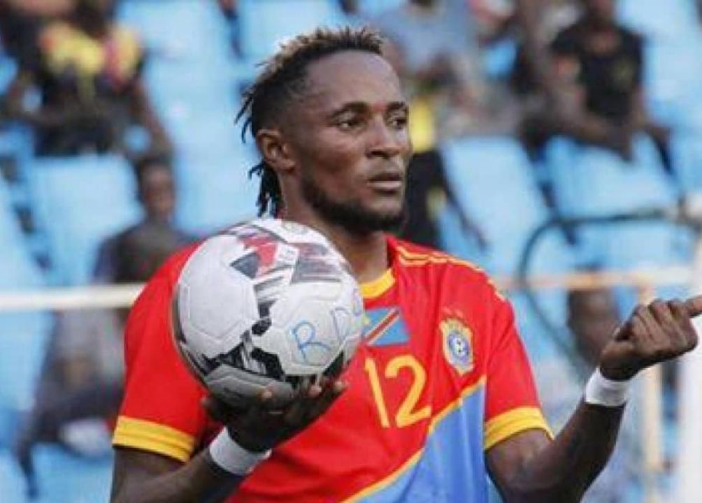 Dieu-merci Mukoko Amale sous les couleurs de la RDC, au stade des martyrs de Kinshasa. [Photo d'illustration]