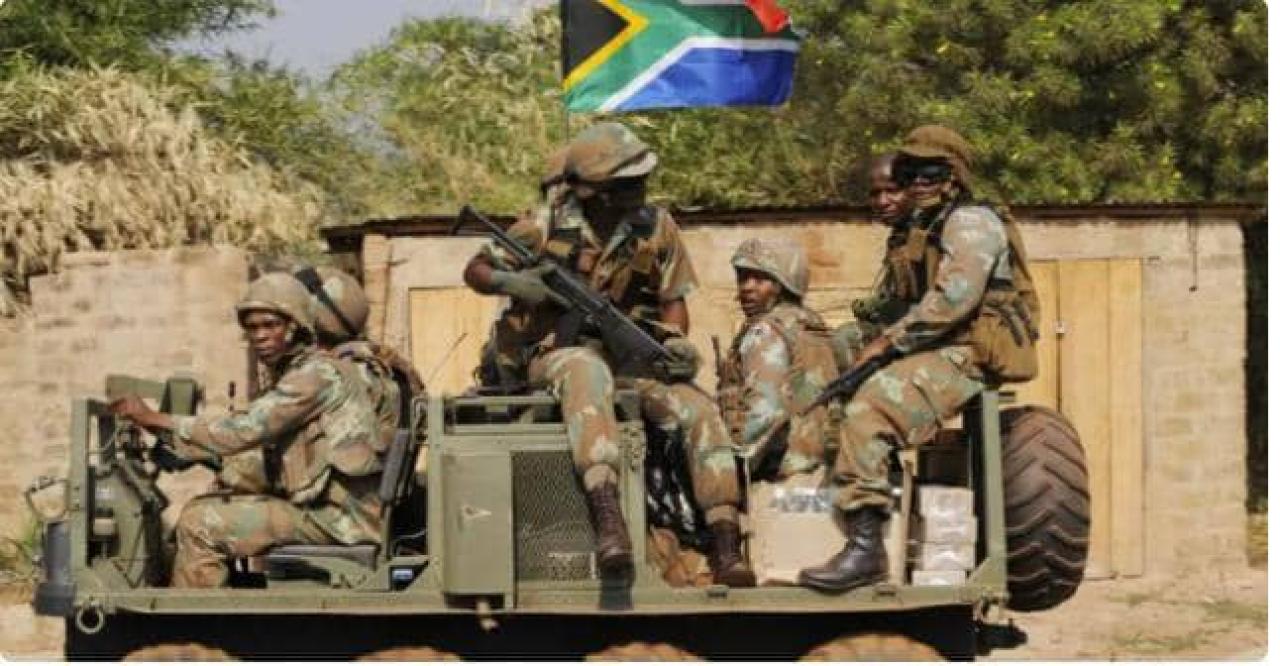 Des militaires sud-africains déployés dans l'est de la République Démocratique du dans le cadre de la force régionale de la SADC [photo d'illustration]