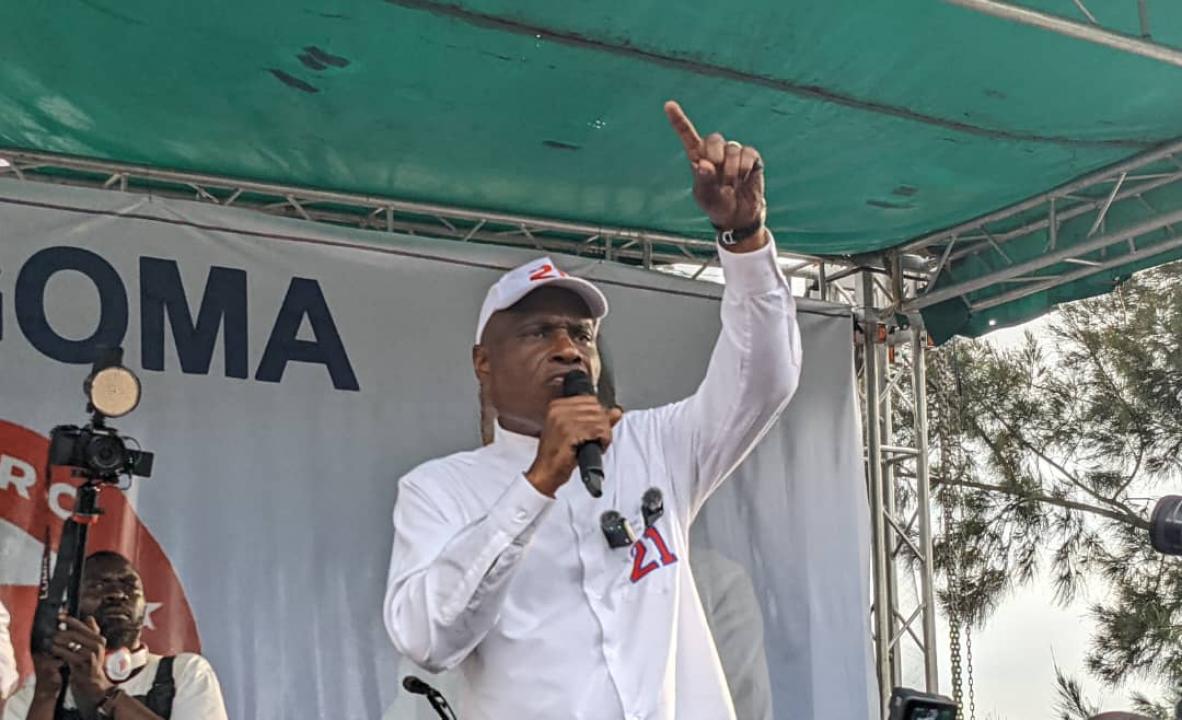 Martin Fayulu à Goma [photo d'illustration]