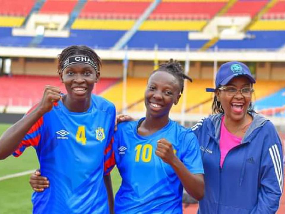 Les congolaises en pleine célébration au stade des martyrs. [Photo d'illustration]