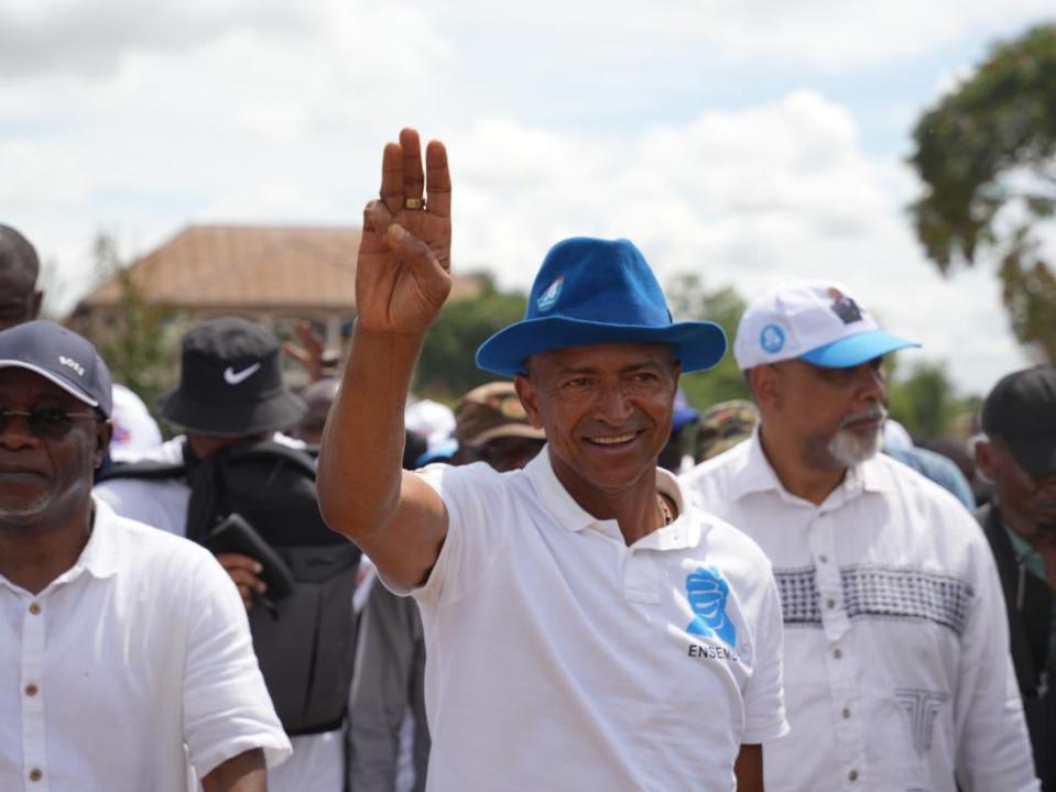 Le candidat N°3 Moïse Katumbi dans le Grand Bandundu