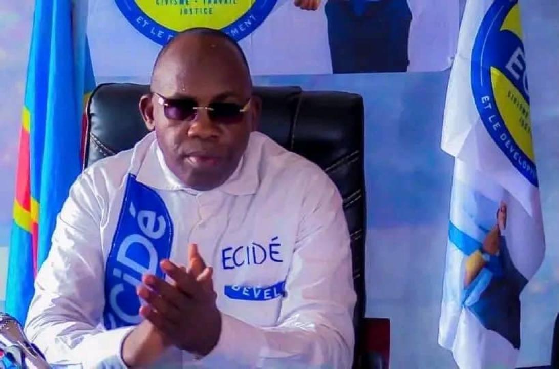 Devos Kitoko, secrétaire général du parti politique ECIDE et directeur de campagne du candidat président de la République Martin Fayulu