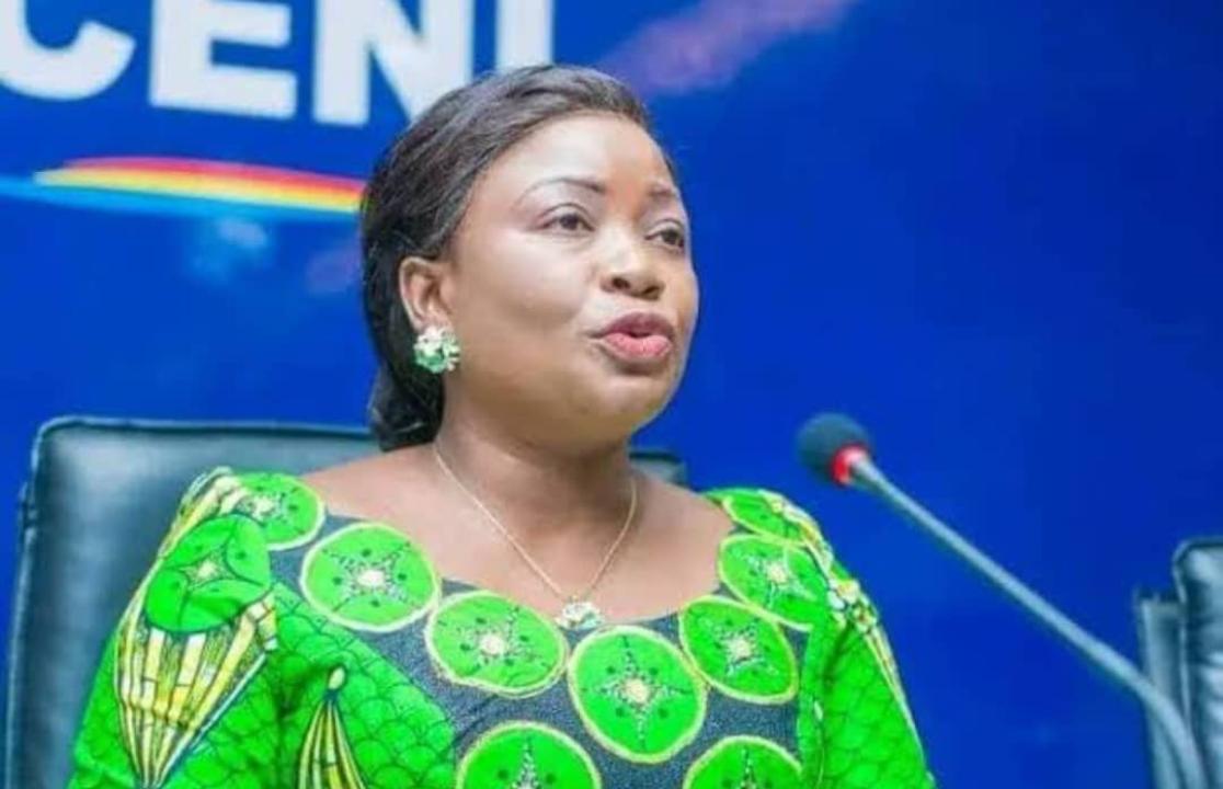 Patricia Nseya, rapporteur de la CENI.