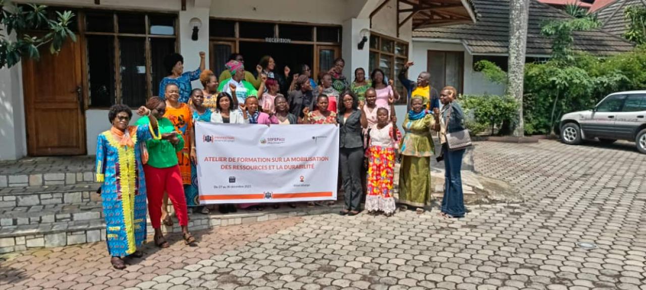 Les femmes DDH des Kinshasa, Nord et Sud Kivu, Haut-Katanga, et ITURI réunies à Goma du 27 au 30 décembre 2023