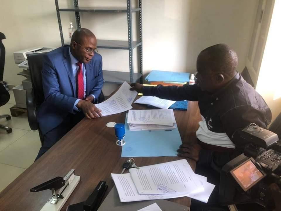Théodore Ngoy à la cour constitutionnelle ce mercredi 3 janvier