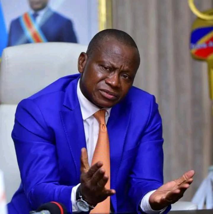 L'ex ministre des transports et voies de communications, Chérubin Okende.